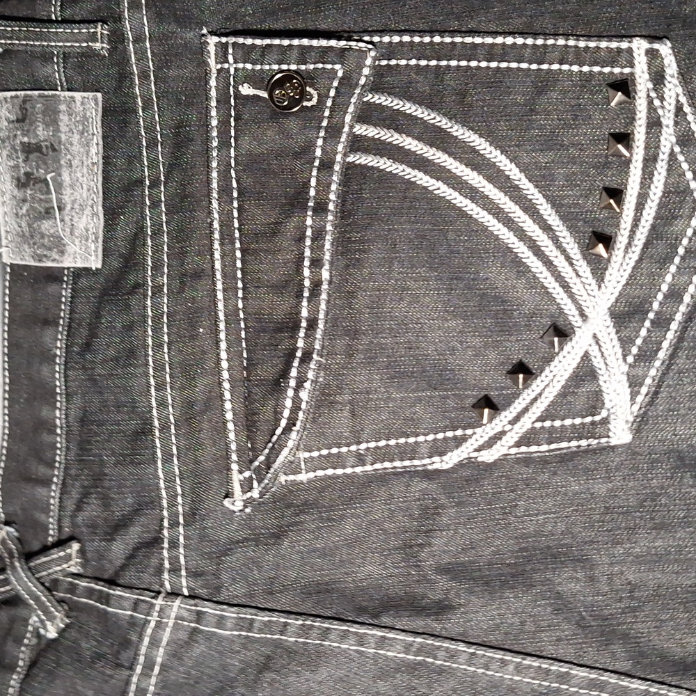 Black Old Skool denim jeans